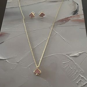 Kate Spade necklace and earrings